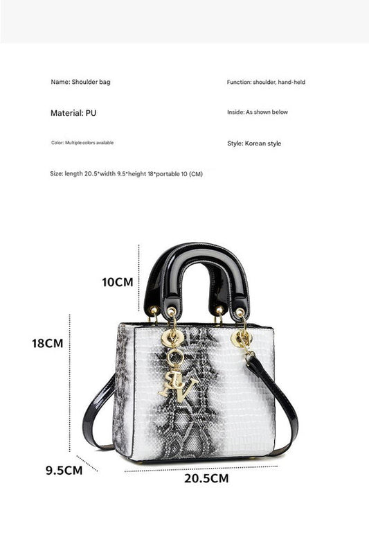 Chic Embossed Pattern Top Handle Bag - PU Leather Satchel with Detachable Shoulder Strap(Earthy Yellow) V888-ELOSUNG29232