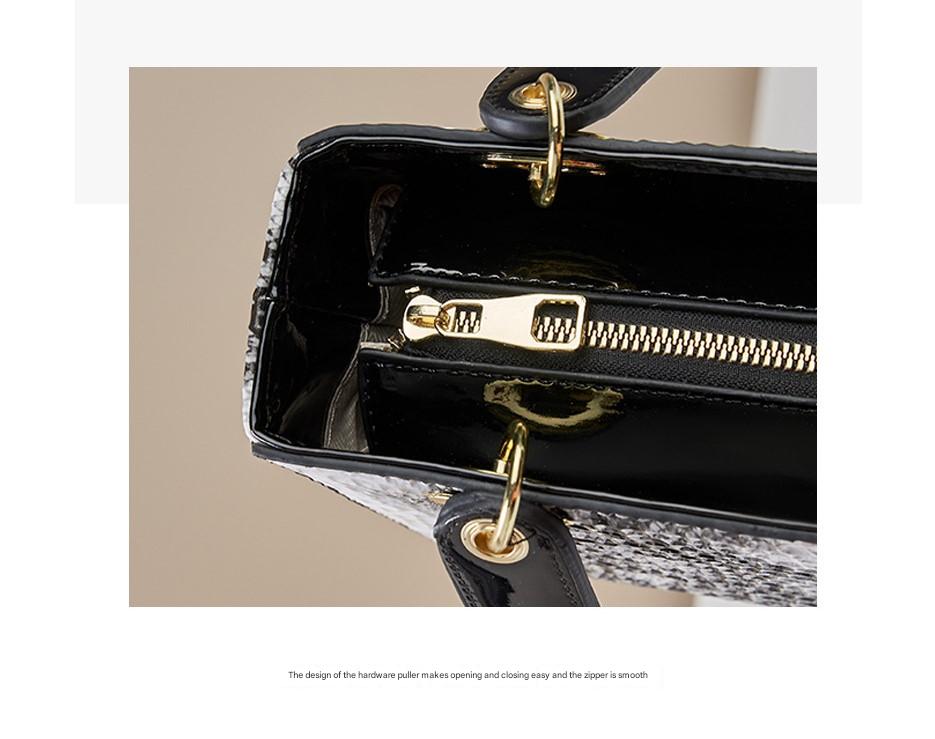 Chic Embossed Pattern Top Handle Bag - PU Leather Satchel with Detachable Shoulder Strap(pink) V888-ELOSUNG29236