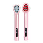 7-in-1 LED Facial Therapy Wand with 180 Rotatable Head & 42C Constant Temperature(pink) V888-ELOSUNG29256