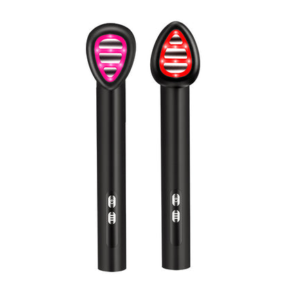 7-in-1 LED Facial Therapy Wand with 180 Rotatable Head & 42C Constant Temperature(black) V888-ELOSUNG29257