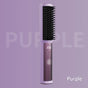 Cordless Hair Straightener Comb - 4 Temperature Settings, USB-C, PTC Heating(purple) V888-ELOSUNG29259