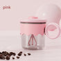 Automatic Self-Stirring Coffee Mug - 400ml, 5000RPM, USB-C Rechargeable with Trident Stirring Rod(pink) V888-ELOSUNG29323