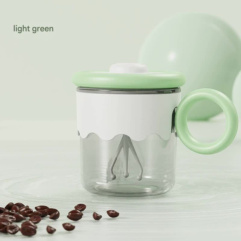 Automatic Self-Stirring Coffee Mug - 400ml, 5000RPM, USB-C Rechargeable with Trident Stirring Rod(green) V888-ELOSUNG29325