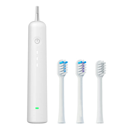 Electric Toothbrush with Ultra-Soft Gum Guard Brush Heads - IPX7 Waterproof, Ergonomic Design(white) V888-ELOSUNG29327