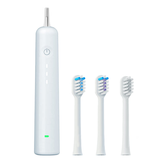Electric Toothbrush with Ultra-Soft Gum Guard Brush Heads - IPX7 Waterproof, Ergonomic Design(blue) V888-ELOSUNG29328