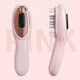 Electric Scalp Massager Comb with Red & Blue Light Therapy - 5 Vibration Modes & Liquid Dispenser(pink) V888-ELOSUNG29330