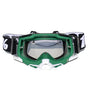 Pro Motocross Goggles - Windproof, UV400 Protection with TPU Frame & PC Lens, Adjustable Strap(Green V888-ELOSUNG29349