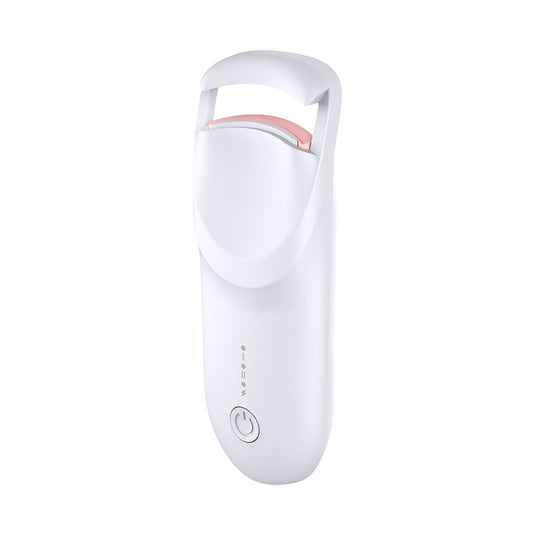 Electric Heated Eyelash Curler - USB-C Rechargeable, Fast Heating, Long-Lasting Curl(white) V888-ELOSUNG29364
