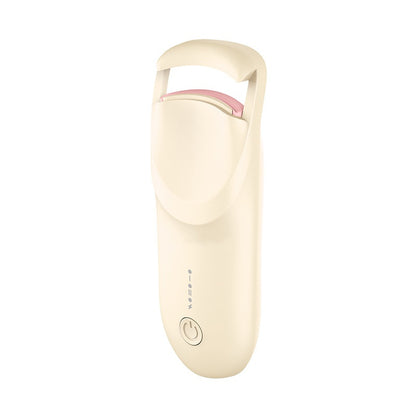 Electric Heated Eyelash Curler - USB-C Rechargeable, Fast Heating, Long-Lasting Curl(Apricot) V888-ELOSUNG29366