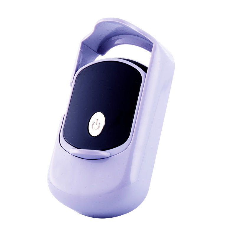 2pc Rechargeable Electric Heated Eyelash Curler - 55C Constant Temperature, LED Display, Gentle V888-ELOSUNG29369