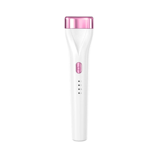 Rechargeable Heated Eyelash Curler - 3 Temperature Settings, 30s Rapid Heating & Anti-Scald Design(white) V888-ELOSUNG29376