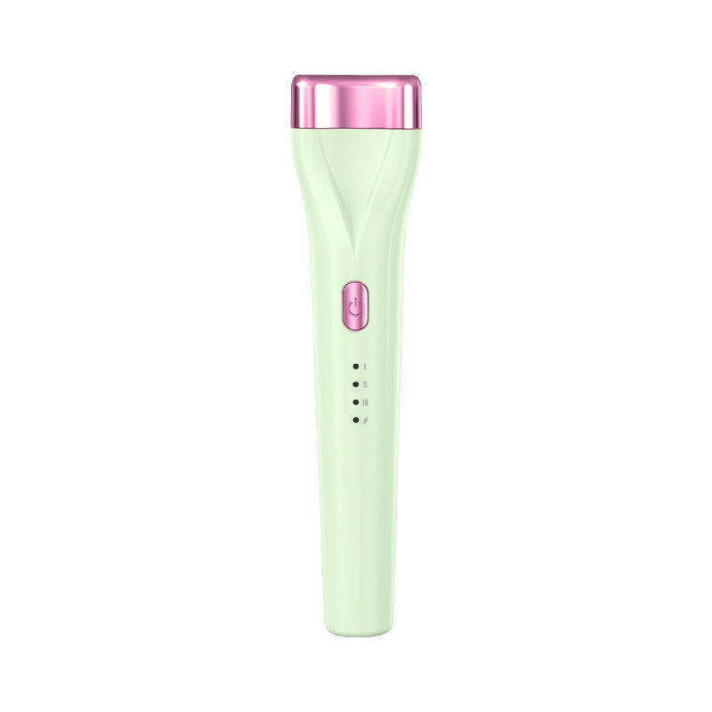 Rechargeable Heated Eyelash Curler - 3 Temperature Settings, 30s Rapid Heating & Anti-Scald Design(Green) V888-ELOSUNG29379