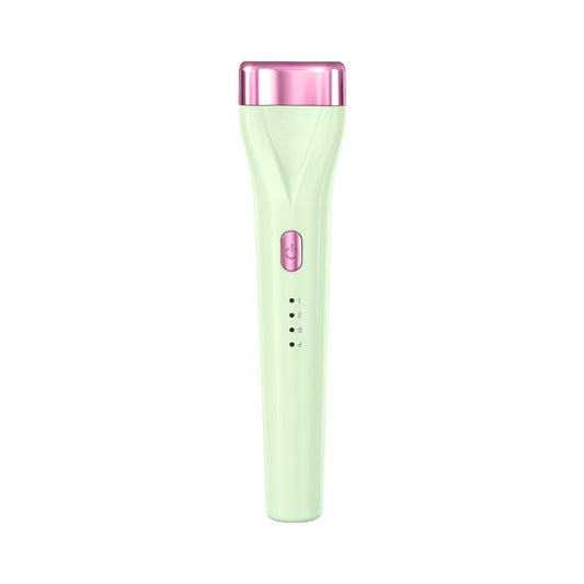Rechargeable Heated Eyelash Curler - 3 Temperature Settings, 30s Rapid Heating & Anti-Scald Design(Green) V888-ELOSUNG29379