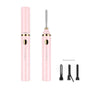 Rechargeable Heated Eyelash Curler Wand - 3 Temperature Gears, Type-C Charging, All-Day Curl(pink) V888-ELOSUNG29380