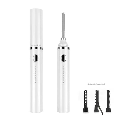Rechargeable Heated Eyelash Curler Wand - 3 Temperature Gears, Type-C Charging, All-Day Curl(White) V888-ELOSUNG29381