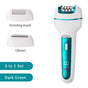 3-in-1 Ladies Electric Epilator, Shaver & Callus Remover with LED Display - Rechargeable & Waterproof(Light V888-ELOSUNG29391