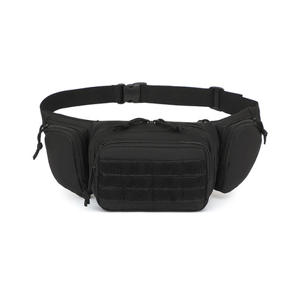 Tactical Waist Pack & Concealed Carry Bag - Multi-Pocket Fanny Pack with Adjustable Strap(black) V888-ELOSUNG29395