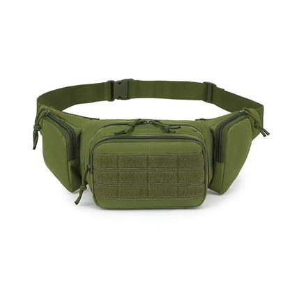 Tactical Waist Pack & Concealed Carry Bag - Multi-Pocket Fanny Pack with Adjustable Strap(Green) V888-ELOSUNG29397