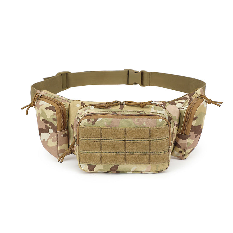 Tactical Waist Pack & Concealed Carry Bag - Multi-Pocket Fanny Pack with Adjustable Strap(Camouflage) V888-ELOSUNG29398
