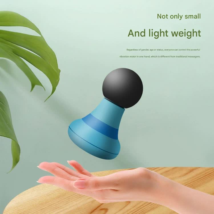 Mini Electric Fascia Massage Gun - Portable Deep Tissue Percussion Massager with Quiet Motor(Green) V888-ELOSUNG29460