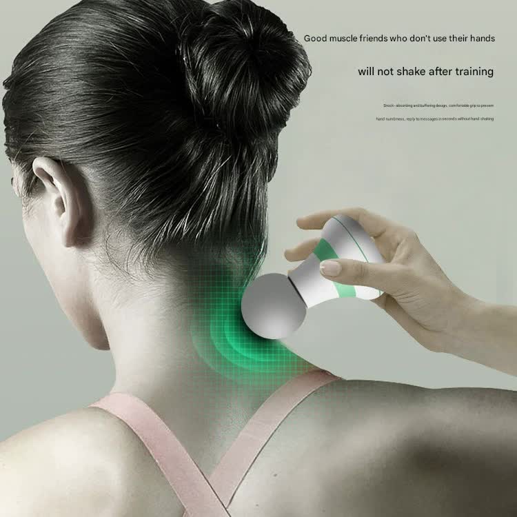 Mini Electric Fascia Massage Gun - Portable Deep Tissue Percussion Massager with Quiet Motor(Pink) V888-ELOSUNG29461