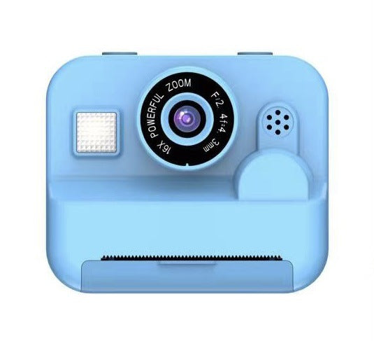Instant Print Camera - 48MP Dual Lens, 2.4" IPS Screen, Thermal Printing(blue) V888-ELOSUNG29466