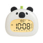Cute Animal Digital Alarm Clock with Night Light, Temperature & Countdown Timer(Black and white panda) V888-ELOSUNG29491