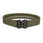 Dual Layer Quick Release Tactical Belt - Attachment System, Alloy Cobra Buckle, Adjustable Nylon(Military V888-ELOSUNG29511