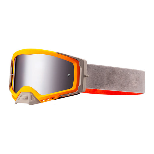Panoramic Outdoor Sports Goggles - UV Protection, Windproof, Anti-Fog & Impact Resistant(Gray-orange frame + V888-ELOSUNG29599
