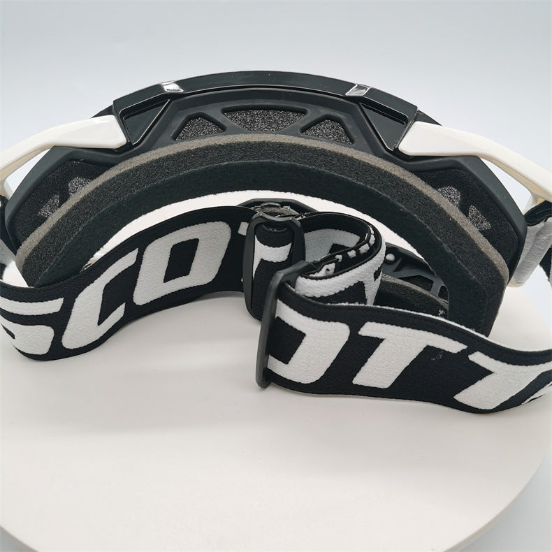Performance Motocross & Off-Road Goggles - Increased Impact Protection with Lens Lock System(Orange frame V888-ELOSUNG29632