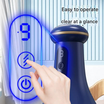 Electric Cupping & Gua Sha Massager - 9 Levels Heat & Suction, Red Light Therapy, USB-C Rechargeable(White) V888-ELOSUNG29657