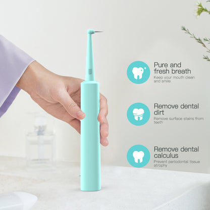 Intelligent High-Frequency Vibration Dental Calculus & Stain Remover(black) V888-ELOSUNG29668
