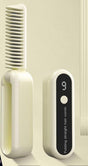 Foldable Wireless Hair Straightener Comb - 9 Temperature Settings, Anti-Scald, USB-C Rechargeable(yellow) V888-ELOSUNG29670
