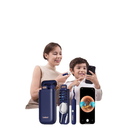 Smart Visual Ear Cleaner with HD Endoscope & Precision Tweezers - Safe for Adults & Children(blue) V888-ELOSUNG29686