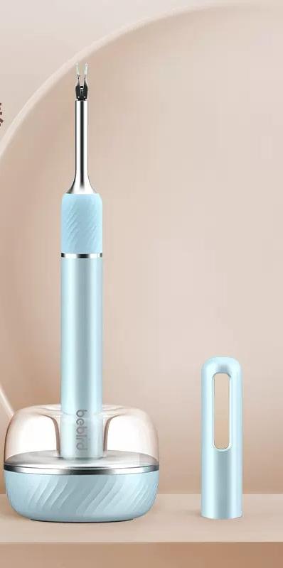 Smart Visual Ear Cleaner with HD Endoscope & Precision Tweezers - Safe for Adults & Children(Light blue) V888-ELOSUNG29689