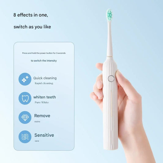 Advanced Sonic Electric Toothbrush - 8 Modes, Long Battery Life (300 Days Standby), Gentle & Effective V888-ELOSUNG29695