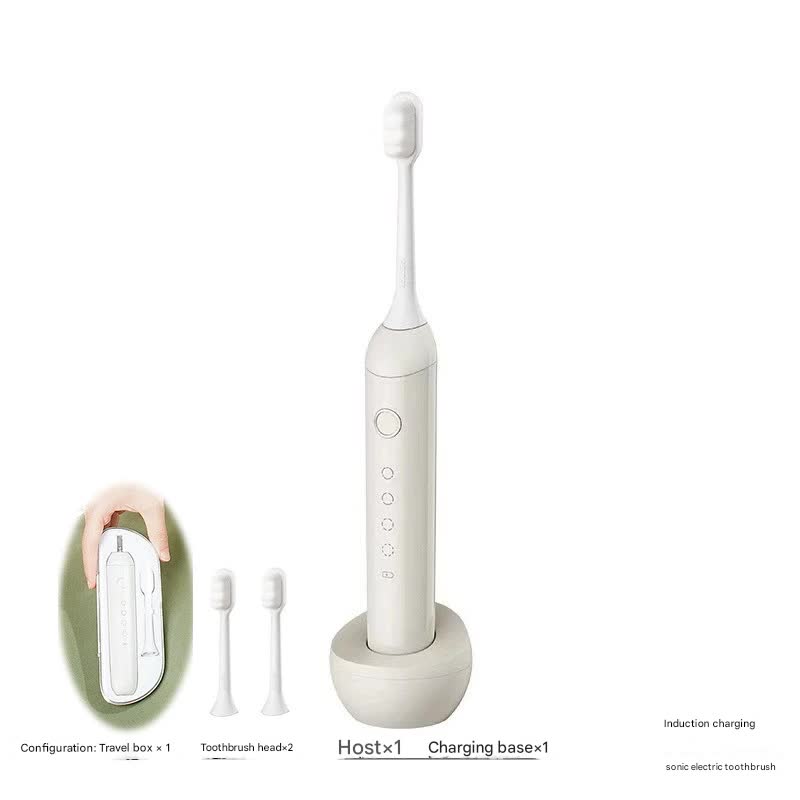 Sonic Electric Toothbrush with 31000 VPM, 4 Modes, 10000+ Soft Bristles, Travel Case & Charging Base(white) V888-ELOSUNG29696