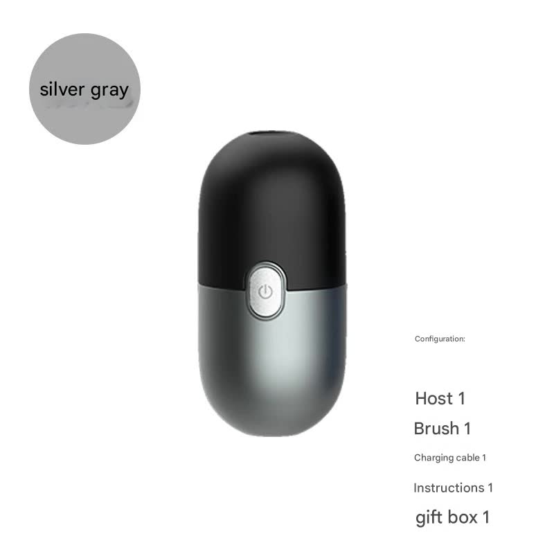 Mini Electric Rotary Shaver - IPX7 Waterproof, 2 Speed Modes, 90-Day Battery Life, USB Rechargeable(grey) V888-ELOSUNG29699