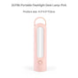 2-in-1 Portable LED Camping Lantern & Flashlight - USB Rechargeable, Dual Light Modes(Handle model pink) V888-ELOSUNG29710