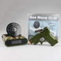 Gun Alarm Clock - Target Shooting Alarm with Infrared Gun, Recordable Alarm & Game Modes(Camouflage) V888-ELOSUNG29716