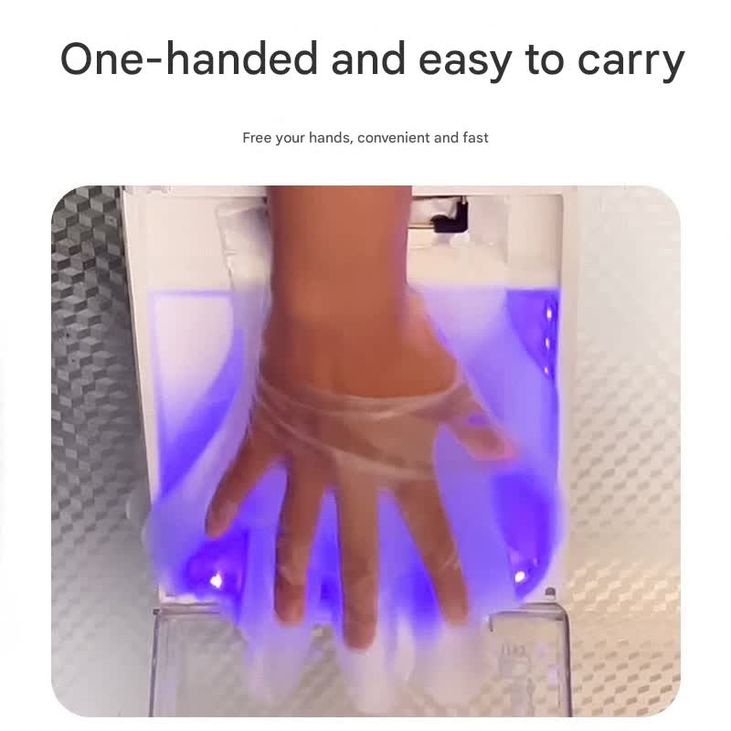 Automatic Disposable Glove Dispenser Machine with UV Sterilization - Quick & Hygienic Gloving,Gloves not V888-ELOSUNG29725