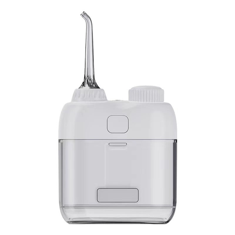 Ultra-Compact Mini Portable Water Flosser - IPX7 Waterproof, USB Rechargeable with Retractable Nozzle(white) V888-ELOSUNG29742