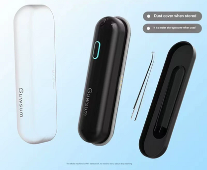 Mini Portable Oral Irrigator - IPX68 Waterproof, UV Sterilization, 3 Modes, Magnetic Charging(Gray) V888-ELOSUNG29746
