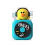 Car Air Freshener - CD Player Design with Spinning Record & Cute Character Topper(Yellow chick) V888-ELOSUNG29752
