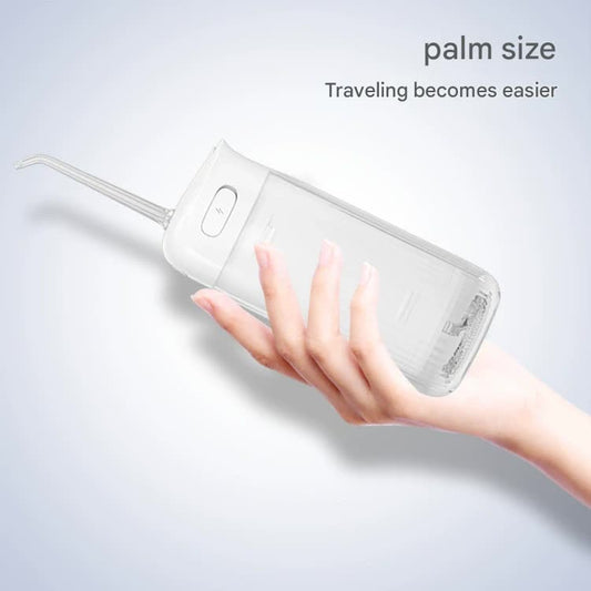 Portable Water Flosser - 70-Day Battery, 4 Modes, 5 Nozzles, IPX7 Waterproof, 200ml Telescopic Tank(white) V888-ELOSUNG29809