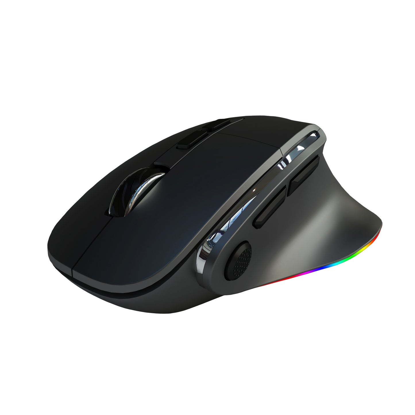 Ergonomic Vertical Wireless Mouse - Dual Mode (2.4G + Bluetooth), RGB Light, Rechargeable 500mAh V888-ELOSUNG29848