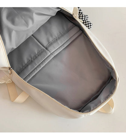Large Capacity Nylon Backpack - Fits Tablet, A4 Magazines, Umbrella - Multiple Pockets & Adjustable V888-ELOSUNG29874