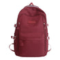 Large Capacity Nylon Backpack - Fits Tablet, A4 Magazines, Umbrella - Multiple Pockets & Adjustable V888-ELOSUNG29877