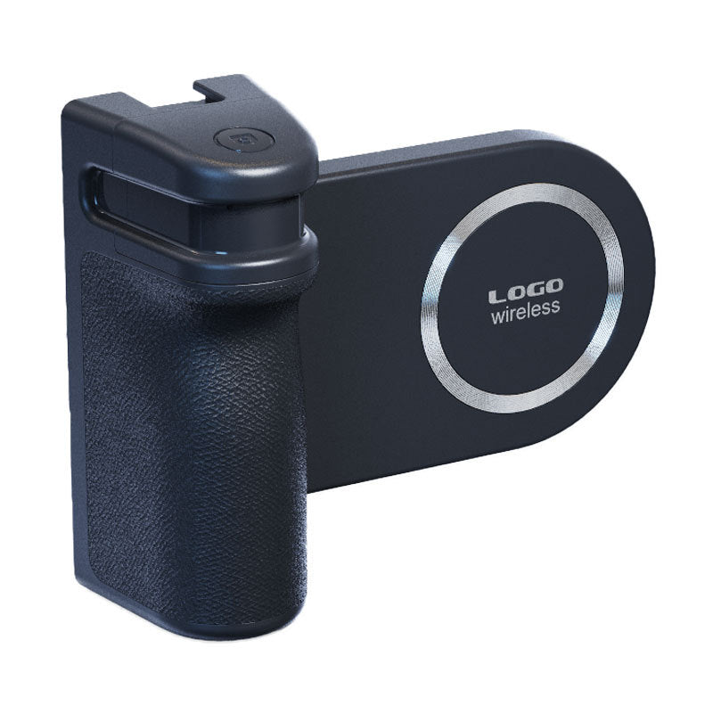 MagSafe Compatible Camera Grip & Phone Stand with Detachable Bluetooth Remote - Versatile Photography V888-ELOSUNG29879