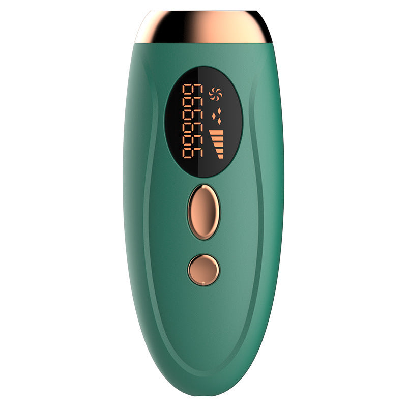 Advanced IPL Home Hair Removal System - 990K Flashes, 5 Levels, Auto/Manual Mode for Silky Skin(Dark green) V888-ELOSUNG29892